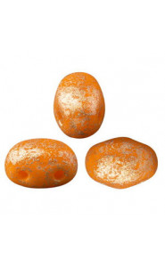Les perles par Puca® Samos Perlen Opaque hyacinth splash 93120/94401